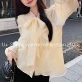 ボウタイ フリル ブラウス | Tannsu Dance | 詳細画像1 