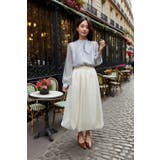 光沢シフォン フレアロングスカート 裏地付き | Tannsu Dance | 詳細画像13