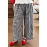 ギンガムチェック ワイドパンツ レディース | Tannsu Dance | 詳細画像2 