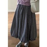 ギンガムチェック バルーンスカート ロング丈 | Tannsu Dance | 詳細画像5 