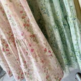 花柄 ティアードスカート ロング | Tannsu Dance | 詳細画像10 