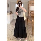 ティアードスカート ロング マキシ | Tannsu Dance | 詳細画像11 