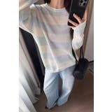 ボーダーニット 薄手 シアー | Tannsu Dance | 詳細画像7 