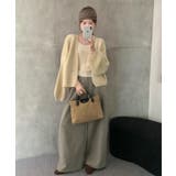 ショート丈 ニットカーディガン レディース | Tannsu Dance | 詳細画像6 