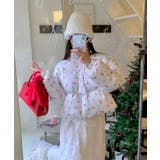 フラワープリント 中綿ジャケット ショート | Tannsu Dance | 詳細画像10 