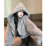 ボアパーカー ショート丈 レディース | Tannsu Dance | 詳細画像7 