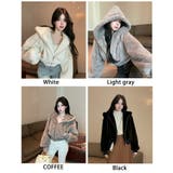 ボアパーカー ショート丈 レディース | Tannsu Dance | 詳細画像16 