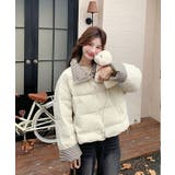 チェック柄 中綿ジャケット レディース | Tannsu Dance | 詳細画像5 