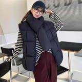 Black | 中綿 ベスト レディース | Tannsu Dance