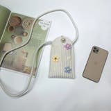 ホワイト | スマホポシェット スマホポーチ スマホショルダー | Tannsu Dance