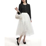 ラウンドネック長袖タックトップス | Tannsu Dance | 詳細画像9 