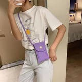 パープル | スマホポーチ スマホショルダー スマホポシェット | Tannsu Dance