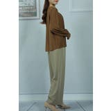 ラウンドネック長袖タックトップス | Tannsu Dance | 詳細画像14 