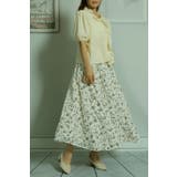 半袖フリル使いギャザー袖ブラウストップス 前ボタン シャツ | Tannsu Dance | 詳細画像13 