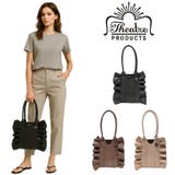 【THEATERPRODUCTS】 cl240361 フェイクレザーフリルバッグ | Tasche Jack | 詳細画像1 