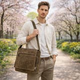 帆布工房 横型ショルダーバッグ ショルダーバッグ | Tasche Jack | 詳細画像3