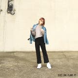 サイドラインフレアパンツ ボトムス パンツ | TATHPHILLIA | 詳細画像3 