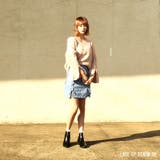 レースアップデニムスカート ボトムス スカート | TATHPHILLIA | 詳細画像3 