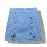 レースアップデニムスカート ボトムス スカート | TATHPHILLIA | 詳細画像19 