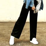 ベロアフレアパンツ ボトムス パンツ | TATHPHILLIA | 詳細画像3 