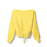 レースアップニットプルオーバー トップス プルオーバー | TATHPHILLIA | 詳細画像15 