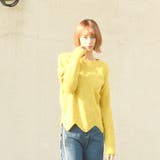 ウェーブカットドロップショルダーニットトップス トップス プルオーバー | TATHPHILLIA | 詳細画像4 