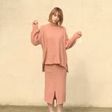 ロングスリーブドロップショルダーニットセットアップ セットアップ トップス | TATHPHILLIA | 詳細画像9 