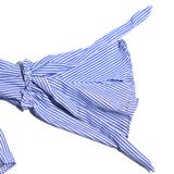 ピンストライプフレアスリーブブラウス トップス ブラウス | TATHPHILLIA | 詳細画像11 