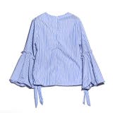 ピンストライプフレアスリーブブラウス トップス ブラウス | TATHPHILLIA | 詳細画像14 