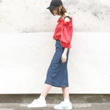 デニムロングスカート ボトムス スカート | TATHPHILLIA | 詳細画像6 