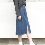 デニムロングスカート ボトムス スカート | TATHPHILLIA | 詳細画像9 