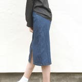 デニムロングスカート ボトムス スカート | TATHPHILLIA | 詳細画像10 