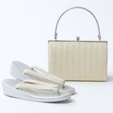 七宝 銀-A | 草履バッグセット 礼装用 レディース | 着物と和の暮らしのお店 たゆたふ