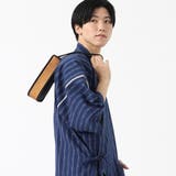 両子持縞 紺 | 甚平 メンズ 父の日 | 着物と和の暮らしのお店 たゆたふ
