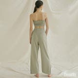 ヨガウェア ヨガパンツ ワイドパンツ | Tearly | 詳細画像21 