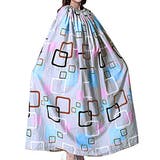 グレー×スクエア | 着替え ポンチョ レディース | teddyshop