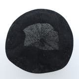 ブラック | ベレー帽 レディース サイズ調整 | teddyshop