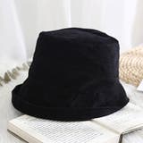 ブラック | コーデュロイ バケットハット レディース | teddyshop