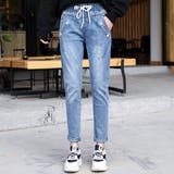 ライトブルー | デニムパンツ レディース ストレート | teddyshop