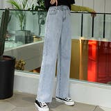 ライトブルー | デニムパンツ レディース カットオフ | teddyshop
