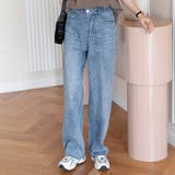ブルー | デニムパンツ レディース カットオフ | teddyshop