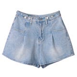 ライトブルー | デニムショートパンツ レディース ジーンズ | teddyshop