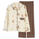 アイボリー | ルームウェア パジャマ 韓国ファッション | teddyshop