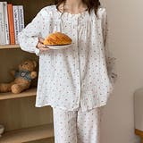 ホワイト | ルームウェア レディース 上下セット | teddyshop