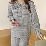 ブラック | ルームウェア レディース 韓国ファッション | teddyshop
