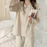ブラウン | ルームウェア レディース 韓国ファッション | teddyshop