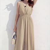 ベージュ | オールインワン レディース サロペット | teddyshop