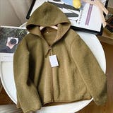 カーキ | フリースジャケット アウター パーカー | teddyshop