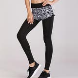 ホワイトレオパード | フィットネス レディース レギンス | teddyshop
