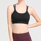 ブラック | スポーツブラ ブラジャー ブラトップ | teddyshop